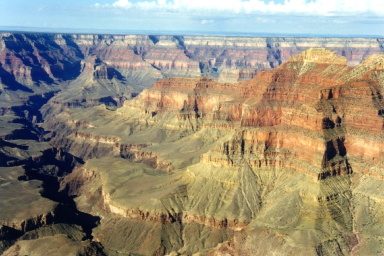 Grand Canyon from helicopter, AZ, USA—18 September 1999