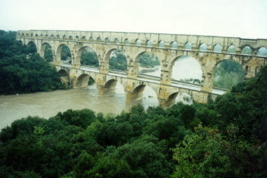 Pont du Gard near Nîmes, France—20 October 1994