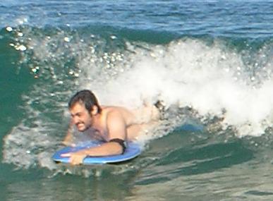 jon in sea